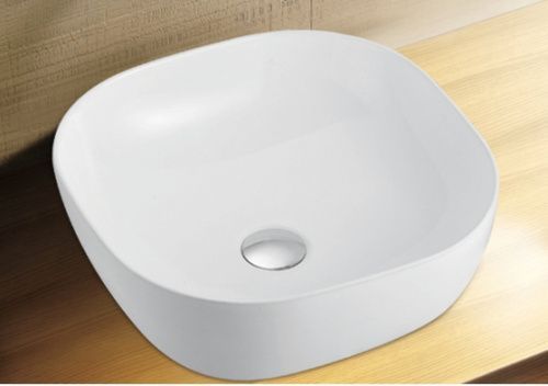 Раковина из сантехнического фаянса Esbano ENOLA ESRNENOL 40х40 накладная цвет белый