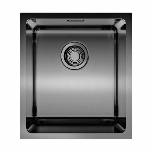 Кухонная мойка Omoikiri Tadzava 4993079 40х45 цвет вороненая сталь поверхность полированная