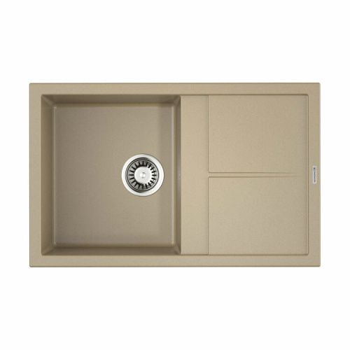 Кухонная мойка Omoikiri Sumi 4993669 80х50 цвет бежевый
