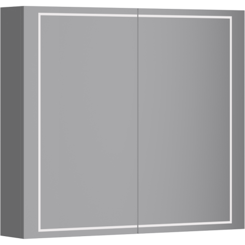 Зеркало-шкаф Aqwella Y SLX0408 80х70 подвесной цвет белый