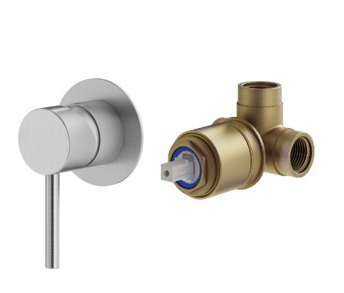 Смеситель для душа Plumberia Selection Ixo KITXO1135CS встраиваемый в стену хром