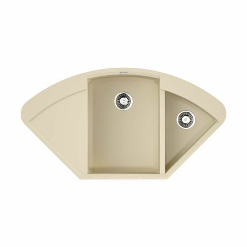 Кухонная мойка Omoikiri Sakaime 4993124 105х60 цвет бежевый поверхность полированная