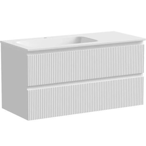 Тумба под раковину Sancos SNOB T SNT100LW 100х40 подвесная цвет белый