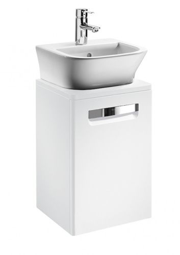 Тумба под раковину Roca The Gap Original ZRU9302880 40х40 подвесная цвет белый