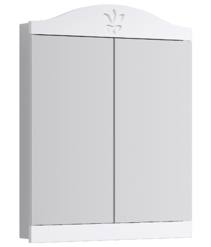 Зеркало-шкаф Aqwella Y FR0406 70х80 подвесной цвет белый