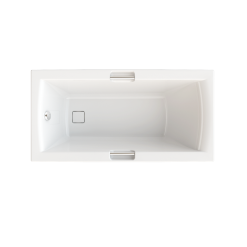 Ванна акриловая Тритон Алекса Щ0000049162 150х75 пристенная прямоугольная без каркаса с ручками