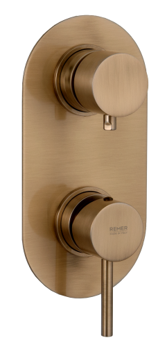 Смеситель для душа Remer X Style X92KBVO встраиваемый в стену бронза