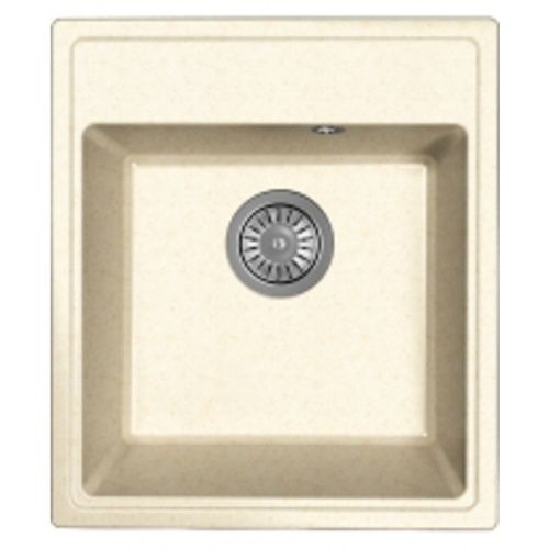 Кухонная мойка Dr.Gans Оливия 420 25.150.B0420.403 50х40 цвет бежевый поверхность матовая