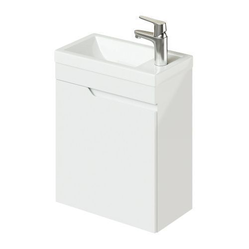 Тумба с раковиной Итана Sky CS00091732 подвесная цвет белый