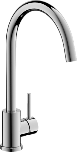 Смеситель для кухни BELZ B70809 на мойку хром