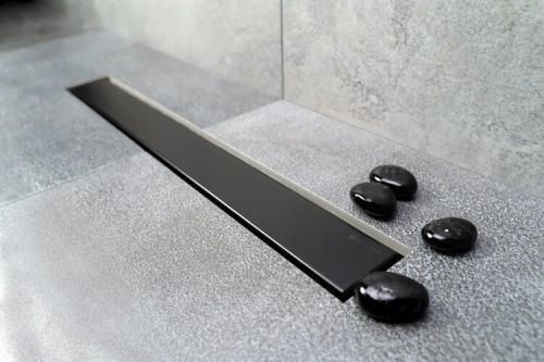Душевой лоток Bettoserb Frameless Matte Black 13701320 65х5 черный