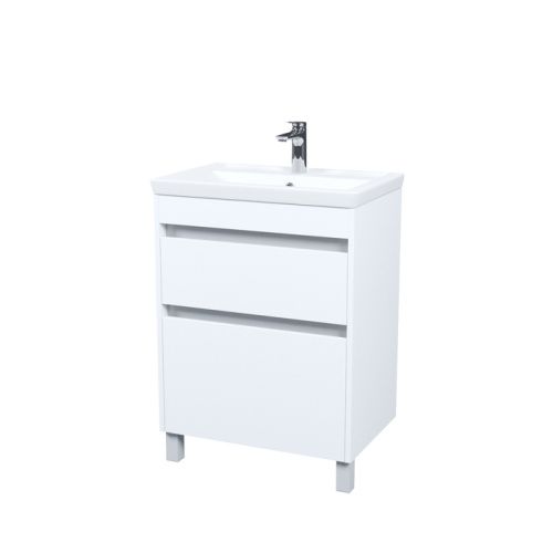 Тумба с раковиной Iddis Zodiac X ZDX60WFi95K 60х40 напольная цвет белый