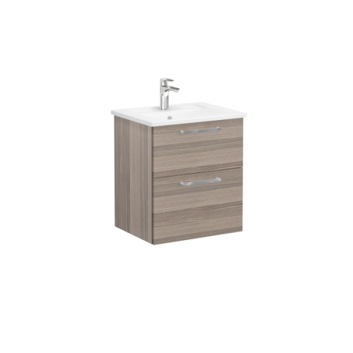 Тумба с раковиной Vitra Root 68271 60х50 подвесная цвет коричневый