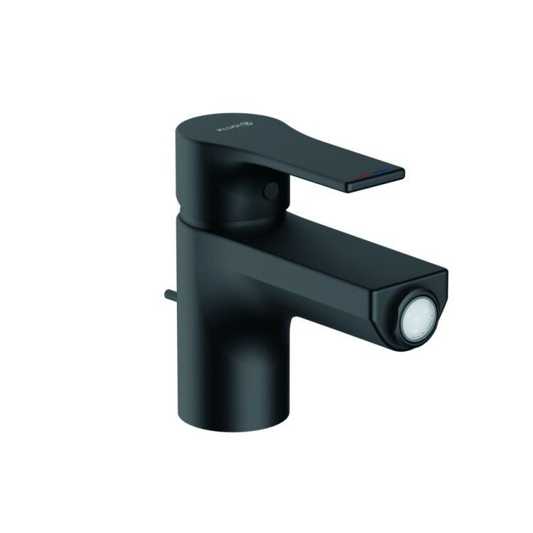 Смеситель Kludi Zenta SL 485303965 на биде черный