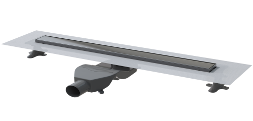 Душевой лоток Boheme Premium Linear 982-80-GM 85х5 серый