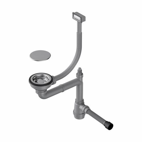 Слив-перелив Omoikiri WK-1C 4956472 нержавеющая сталь