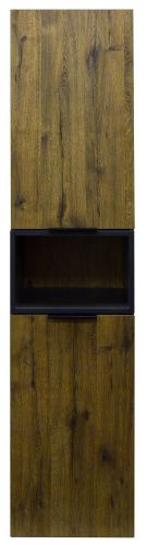 Шкаф-пенал Azario GRIS CS00080417 40х160 подвесной цвет коричневый