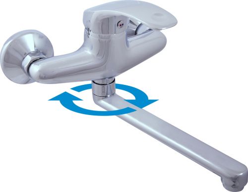 Смеситель для кухни RavSlezak MS001.5/23 настенный хром