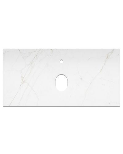 Столешница La Fenice Terra FNC-VS01-TER-100 100х50 накладная цвет белый