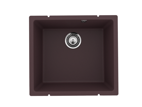 Кухонная мойка Ulgran Quartz Under 450-06 50х45 цвет коричневый