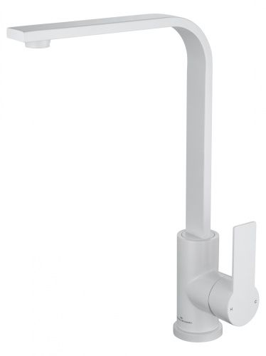 Смеситель для кухни Wonzon & Woghand WW-AE4550-MW на мойку белый