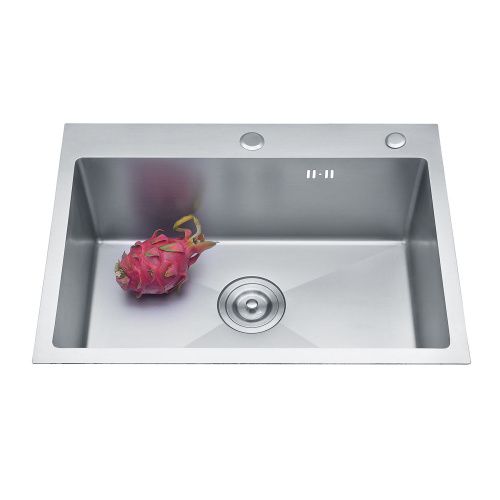 Кухонная мойка Azario Mia AZS6050M 60х50 цвет нержавеющая сталь поверхность полированная