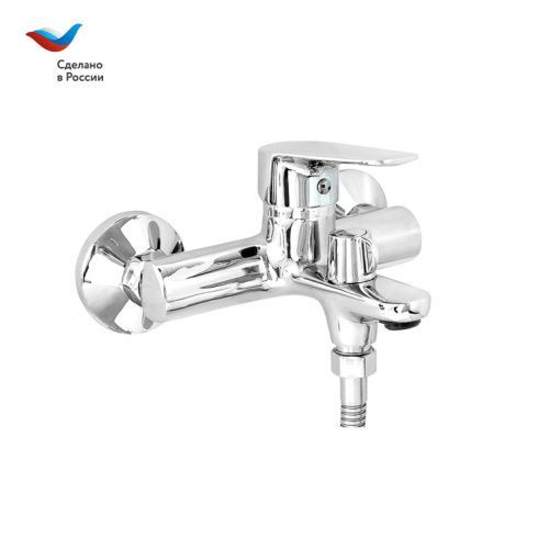 Смеситель для ванны Славен Дача СЛ-ОД-З30 настенный хром