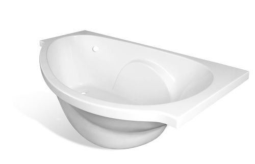 Ванна из литьевго мрамора Эстет Грация ФР-00014530 170х95 пристенная асимметричная