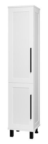 Шкаф-пенал Misty Модерн П-Мод05035-011Л 40х170 напольный цвет белый