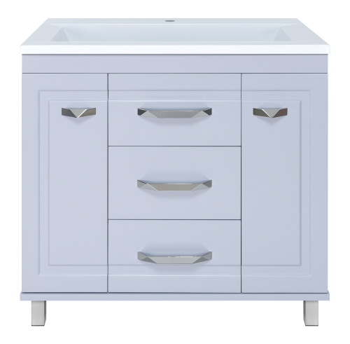 Тумба под раковину Misty Терра П-Тер01090-01503Я 90х50 напольная цвет серый