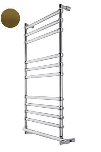 Полотенцесушитель электрический Margaroli Sole 56411TSOBNB 55х100 латунь