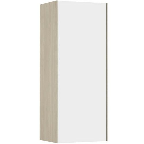 Шкаф Aquaton Асти 1A262903AX010 30х80 подвесной цвет белый/бежевый