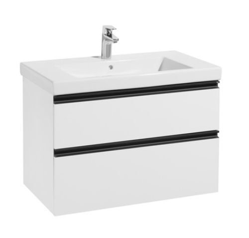 Тумба под раковину Roca DOMI A857459806 80х50 подвесная цвет белый