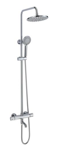 Душевая стойка Savol S-GR68C5-A настенная цвет хром