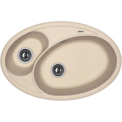 Кухонная мойка Florentina Селена 20.265.E0780.107 80х50 цвет бежевый поверхность матовая