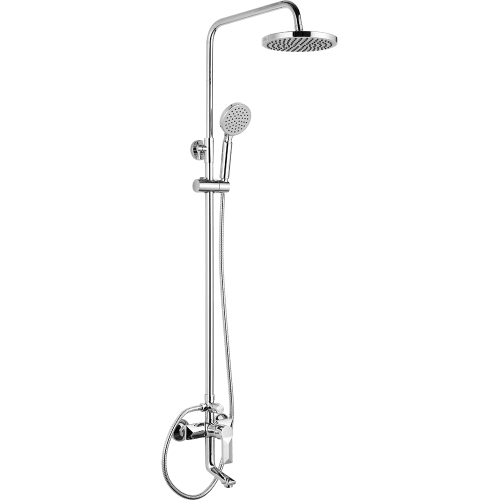 Душевая стойка Fashun A2418 настенная цвет хром