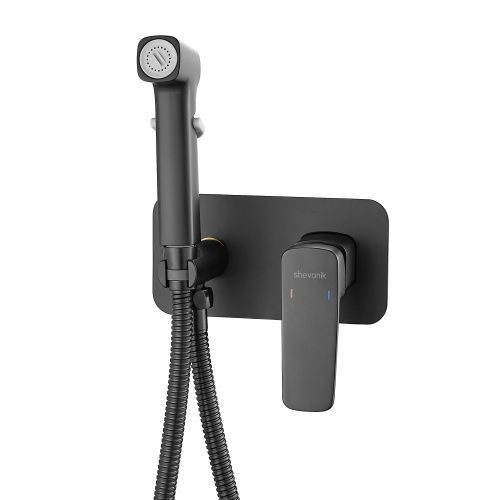 Гигиенический душ со смесителем Shevanik S9905H черный