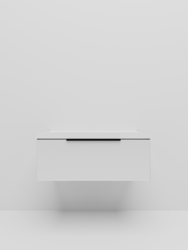 Тумба под раковину La Fenice Simpla FNC-01-SIM-B-100 100х40 подвесная цвет белый