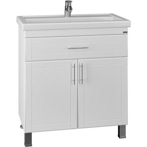 Тумба под раковину СанТа Дублин 223005 80х50 напольная цвет белый