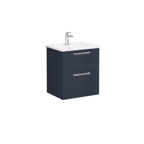 Тумба с раковиной Vitra Root 68270 60х50 подвесная цвет синий