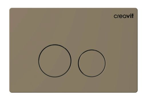 Клавиша смыва механическая Creavit GP9002.06 цвет коричневый