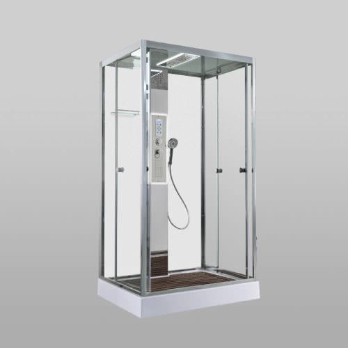 Душевая кабина AvaCan Z Z1912LEDMT 120х90 прямоугольная с крышей ориентация универсальная