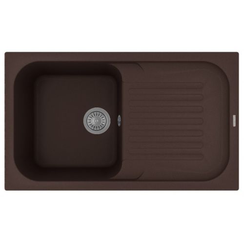 Кухонная мойка Florentina Арона 860 20.225.D0860.206 85х50 цвет коричневый поверхность матовая