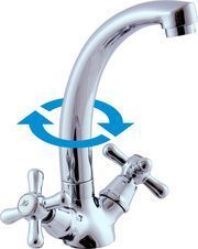 Смеситель для кухни RavSlezak MK120.5/2 на мойку хром