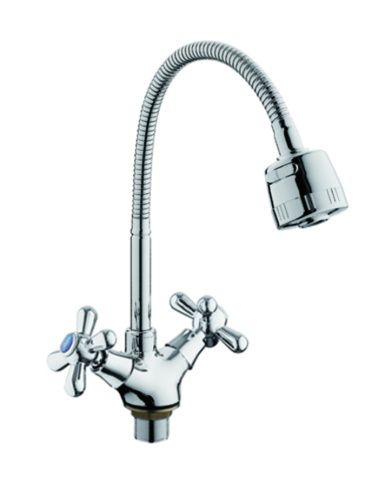 Смеситель для кухни D-Lin D153819-T на мойку хром