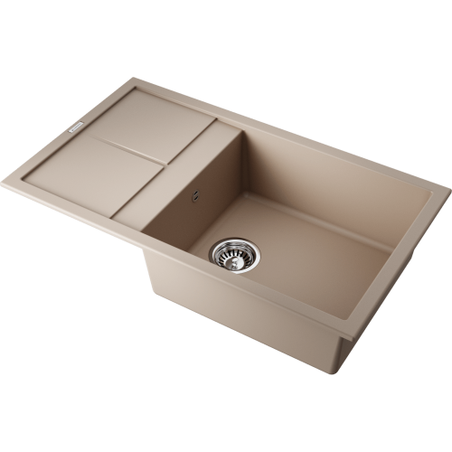 Кухонная мойка Omoikiri Sumi 86 4993648 85х50 цвет бежевый