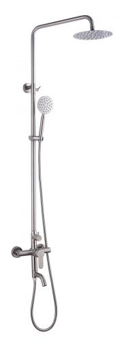 Душевая стойка Fmark FS8245 настенная цвет серый