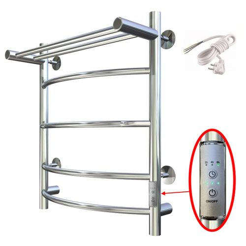 Полотенцесушитель электрический Тругор Приоритет Пэк сп ПриоритетПэксп3П/605032 55х60 хром