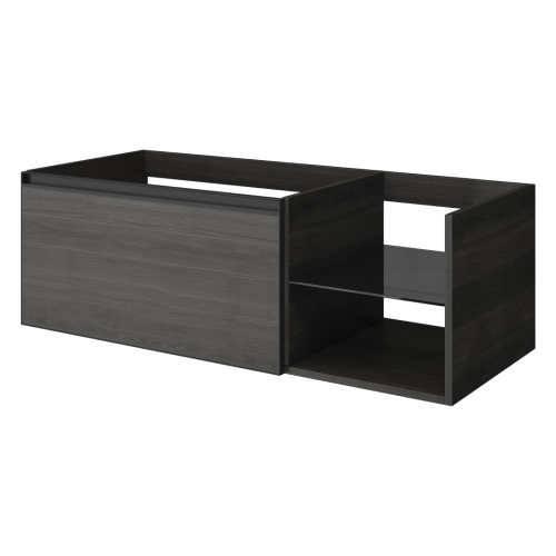 Тумба под раковину Armadi Art Quatro 790-M6-120-OA-A 120х50 подвесная цвет коричневый