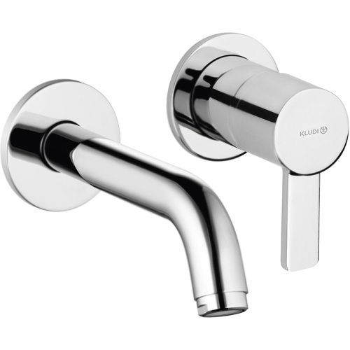 Смеситель для раковины Kludi ZENTA 382440575 встраиваемый в стену хром
